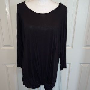 Front Twist Tunic Top